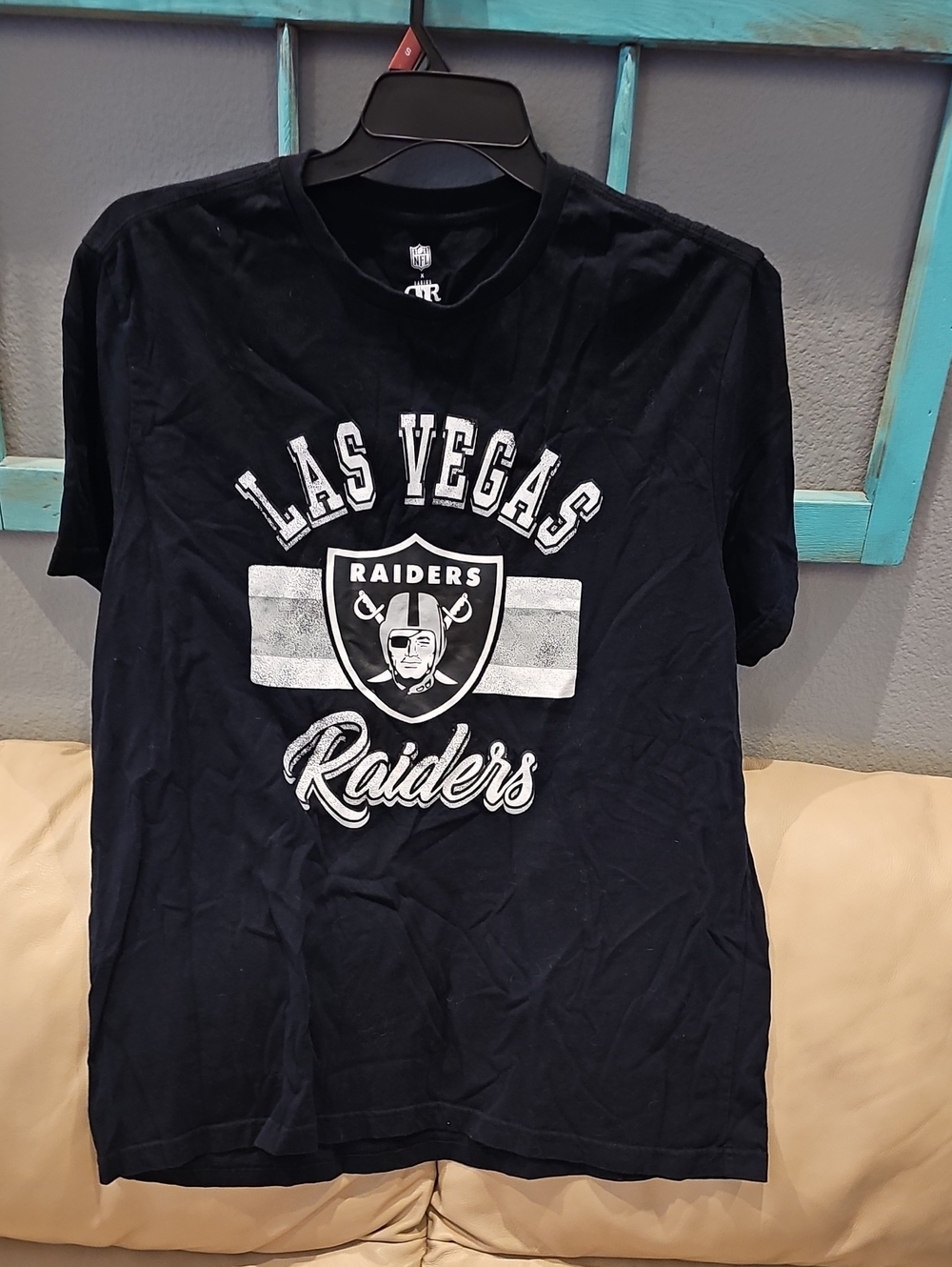 NFL Las Vegas Raiders Black Short Sleeve Graphic Tee